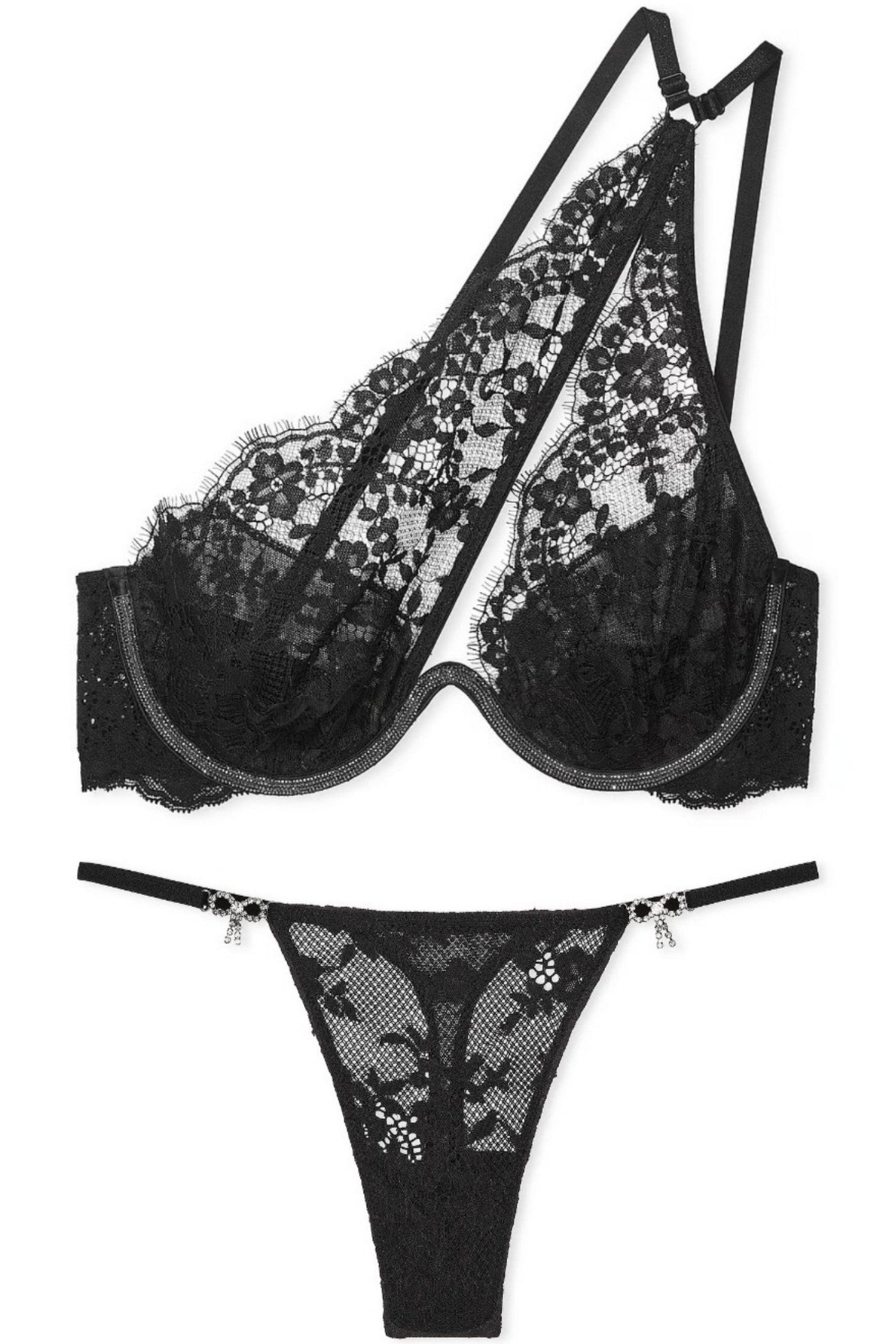 Кружевной комплект 759307095 black