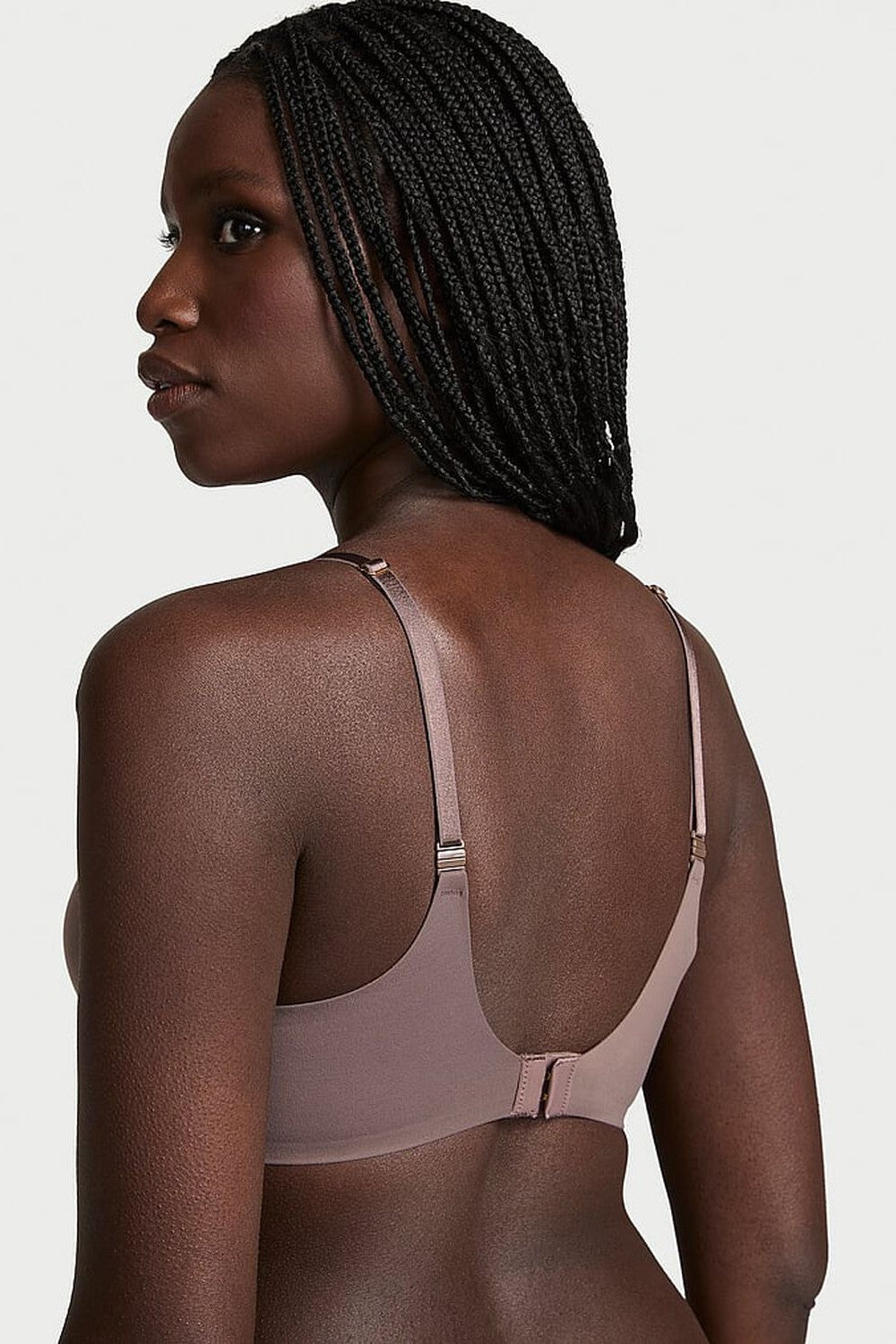 Гладкий комплект пуш-ап 759628913 cacao Victoria`s Secret спина