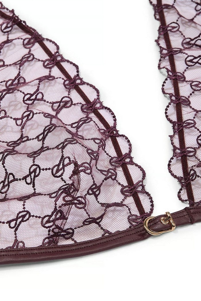 Комплект белья с логотипом 765738532 brown