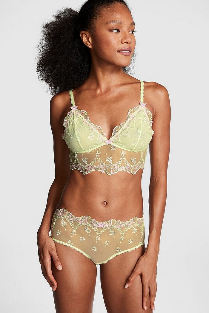 Комплект белья с вышивкой 795350463 green