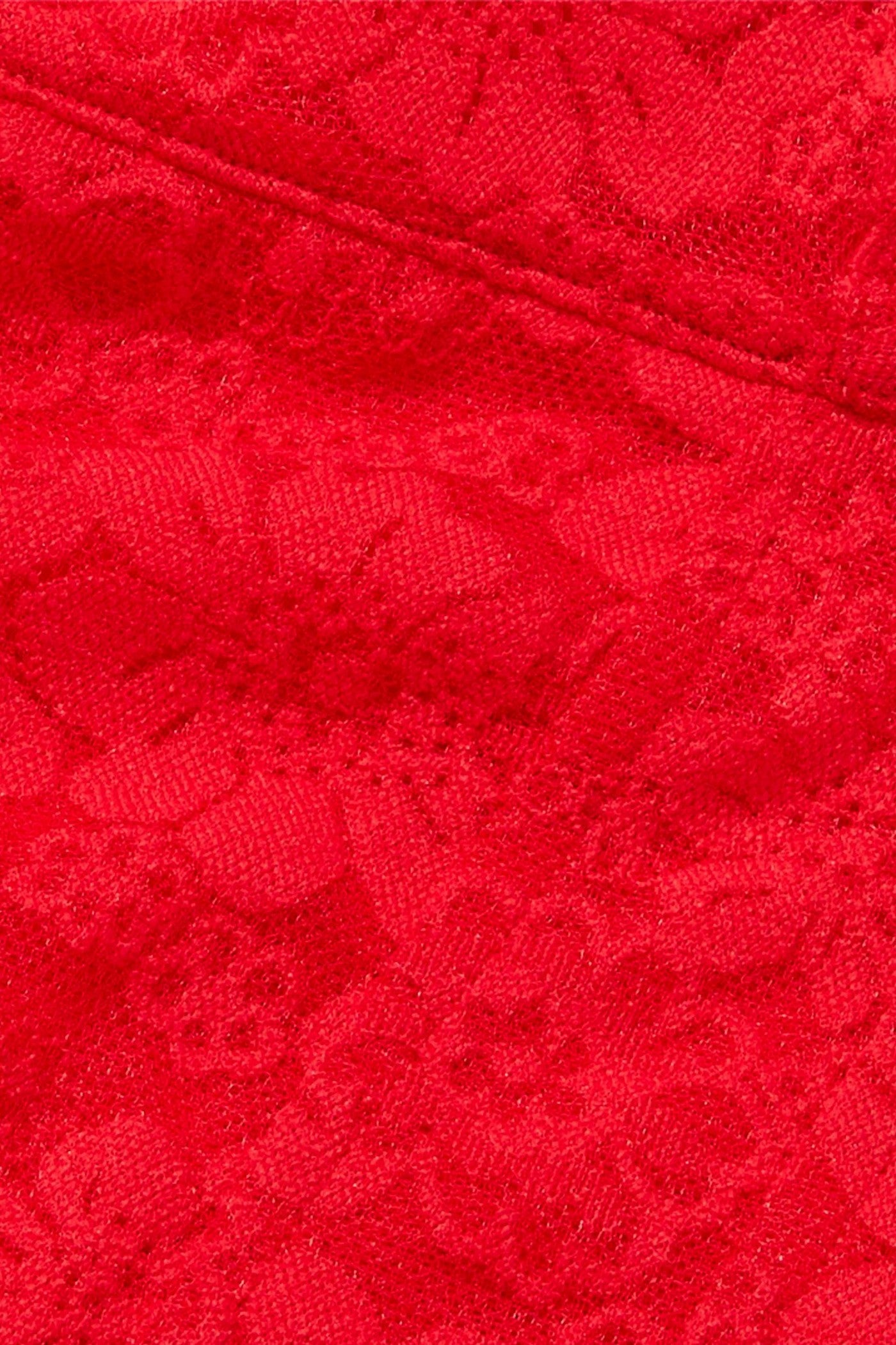 Кружевной комплект с корсетом 809507138 red