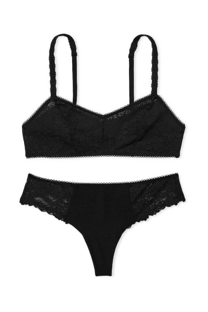 Кружевной комплект 839430468 black