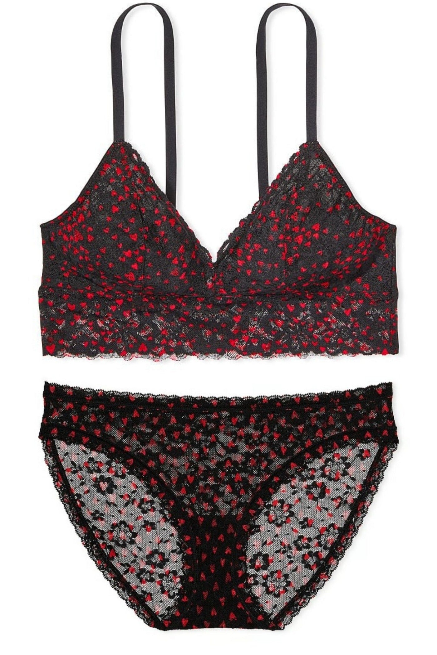 Кружевной комплект 848006278 black