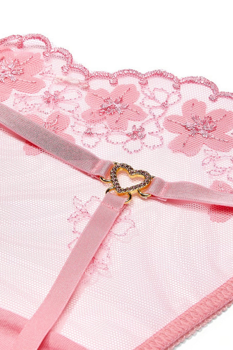 Кружевной комплект 862096014 rose