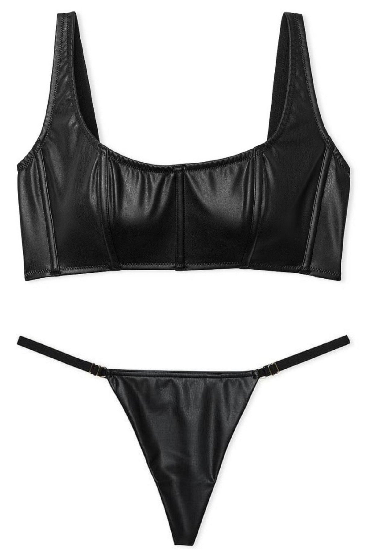 Комплект из эко-кожи 881186617 black