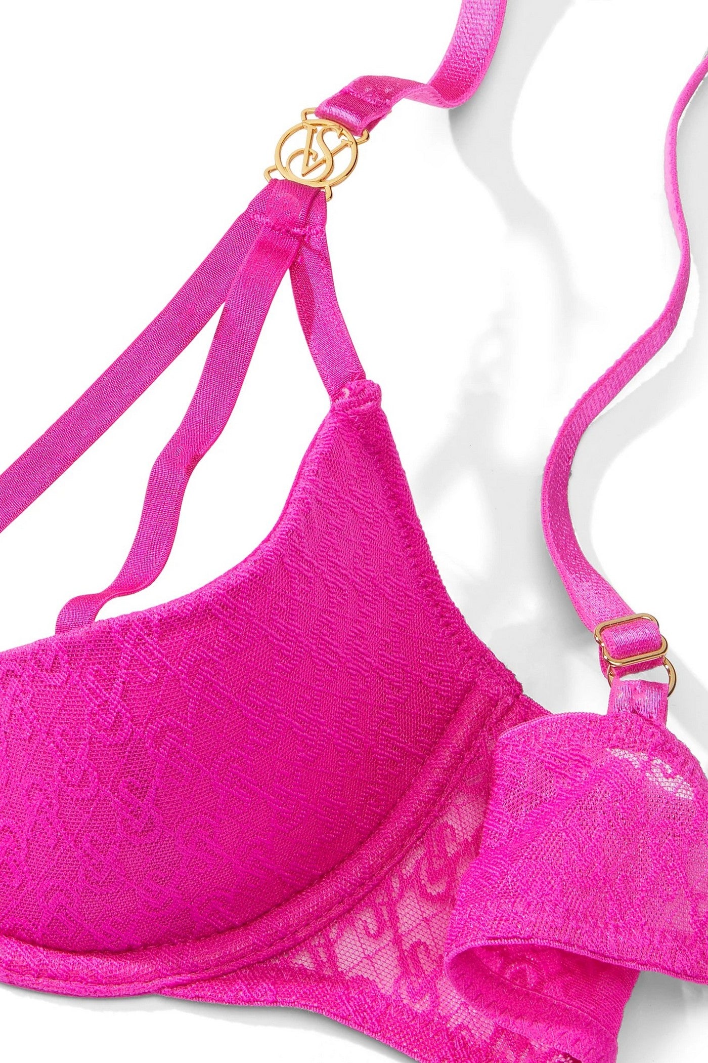 Комплект с открытыми чашками 881362283 pink