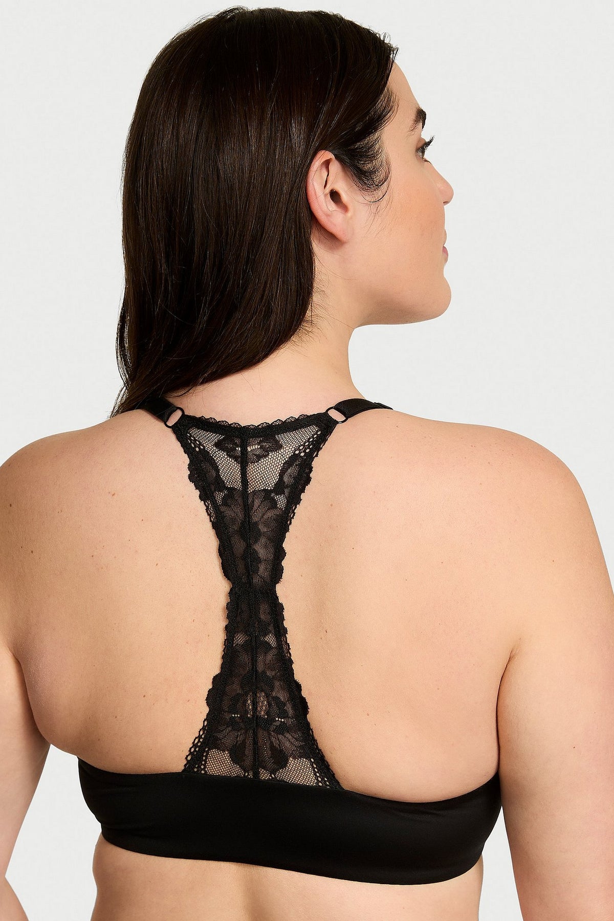 Комплект білизни 889057465 black Victoria`s Secret спина