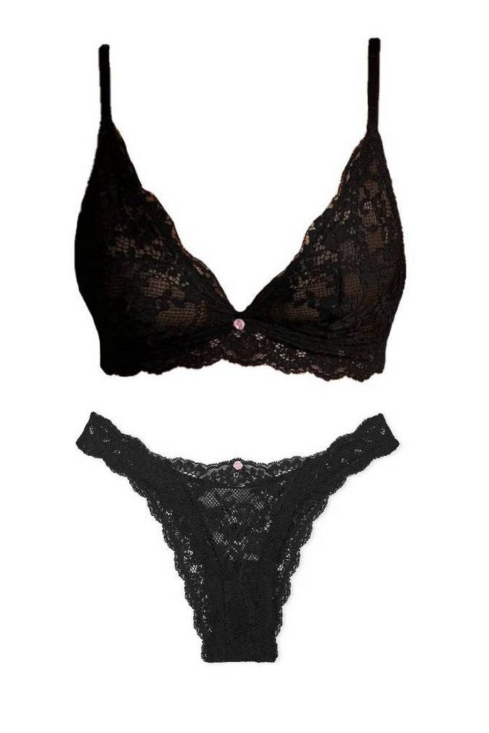 Кружевной комплект 892792227 black