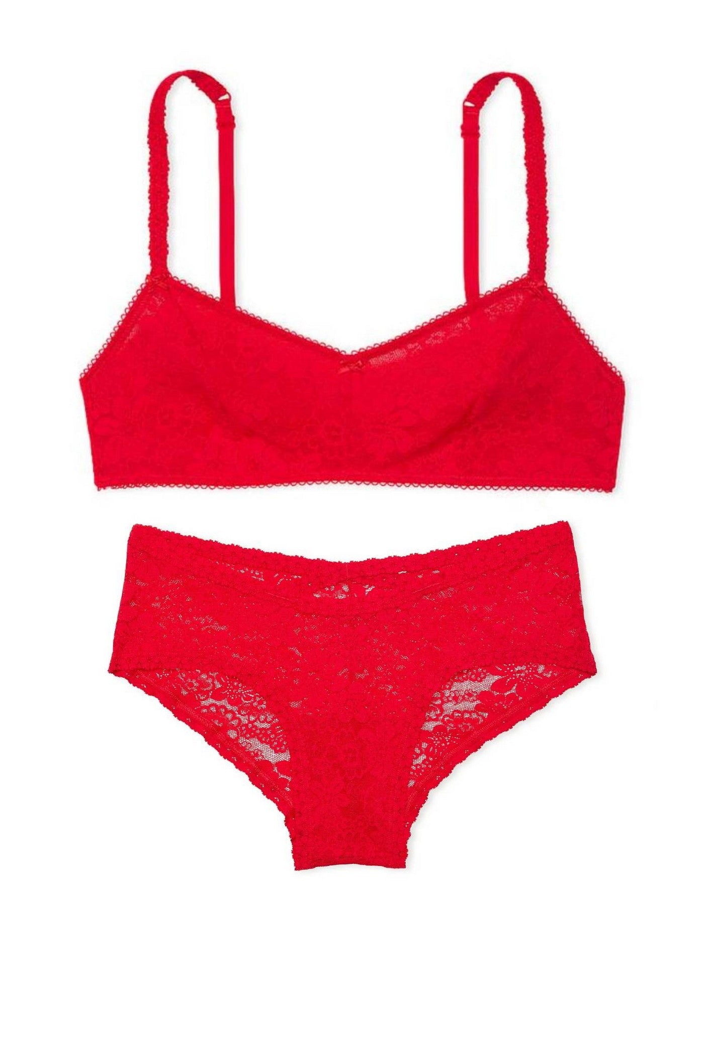 Кружевной комплект 911084757 red