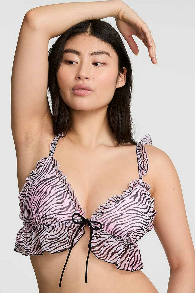 Комплект білизни з принтом 930157092 black/rose Victoria`s Secret
