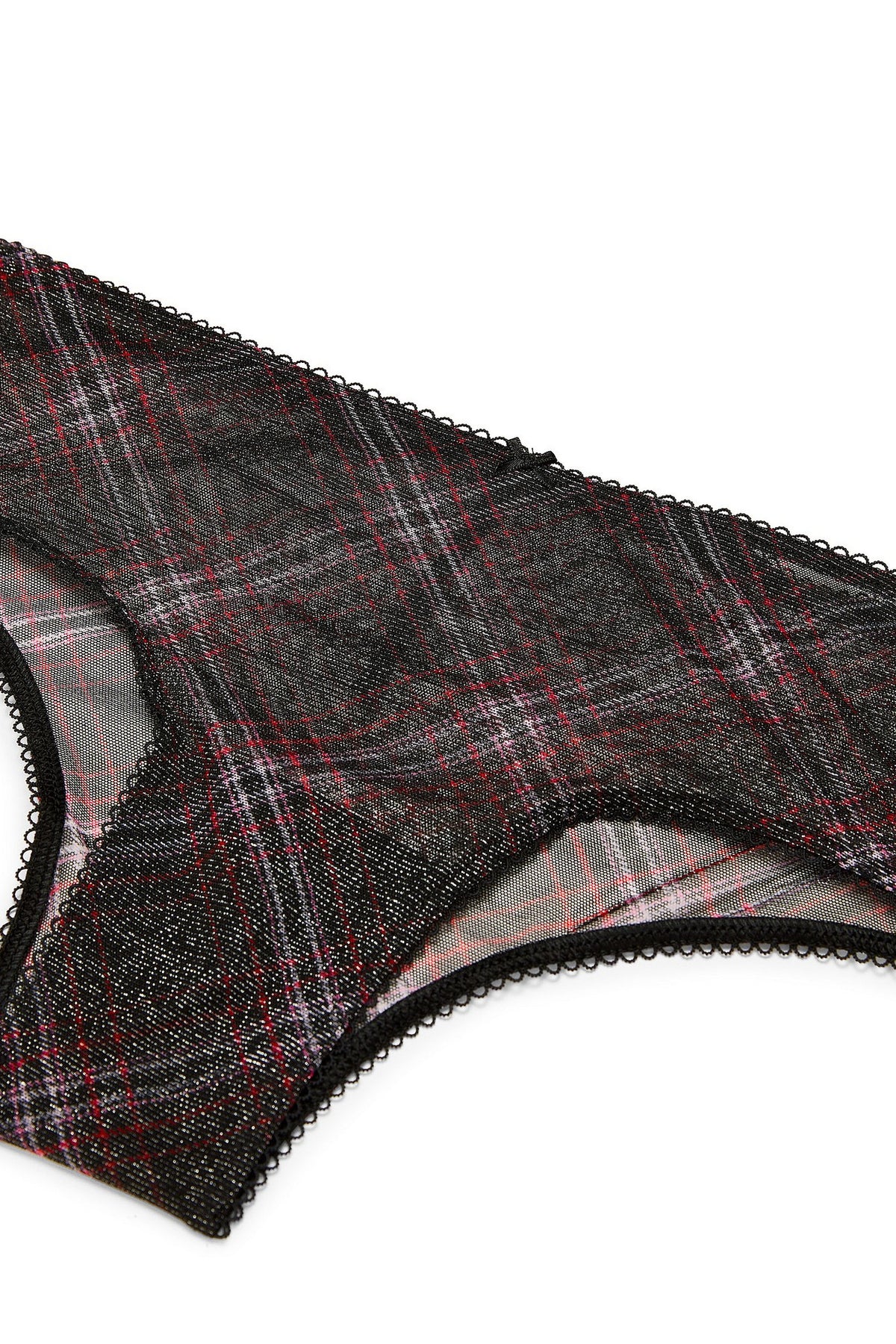 Комплект з мікросітки 948069224 black Victoria`s Secret