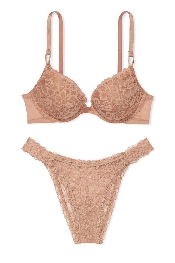 Кружевной комплект 988733816 beige