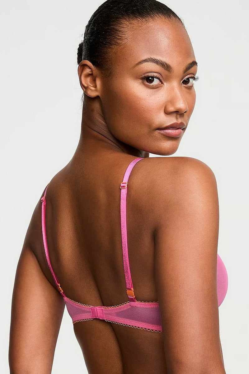 Комплект белья из микросетки 991319943 pink