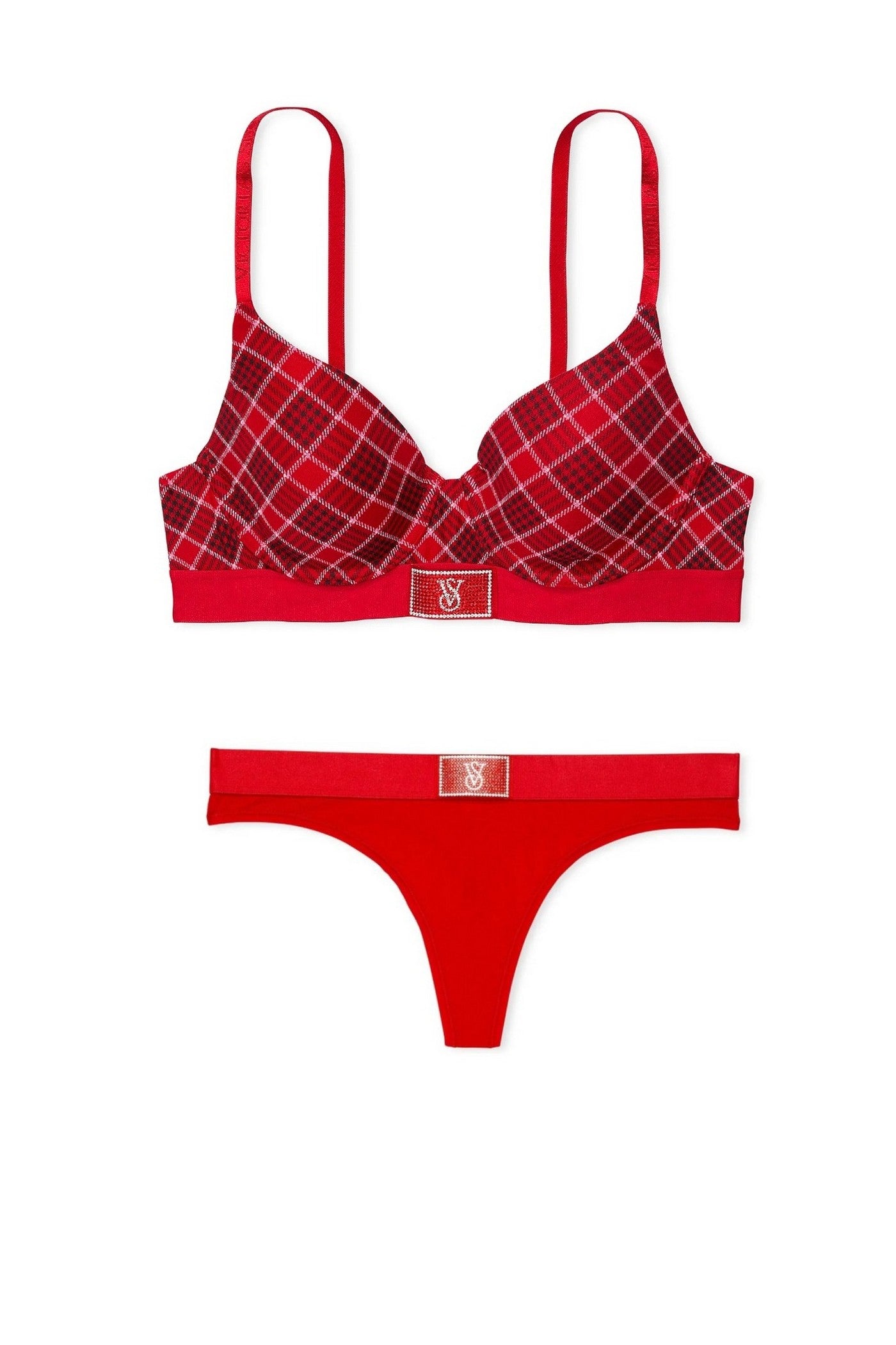 Комплект белья со стразамии 992228826 red