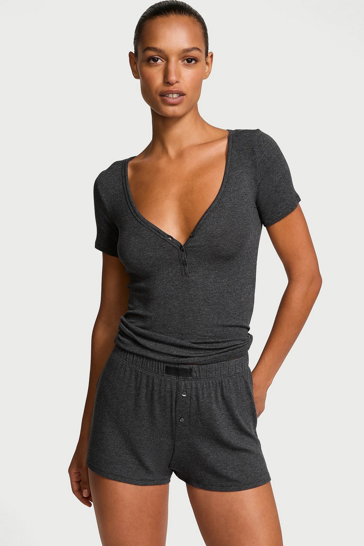 Домашний комплект из модала 959374512 gray