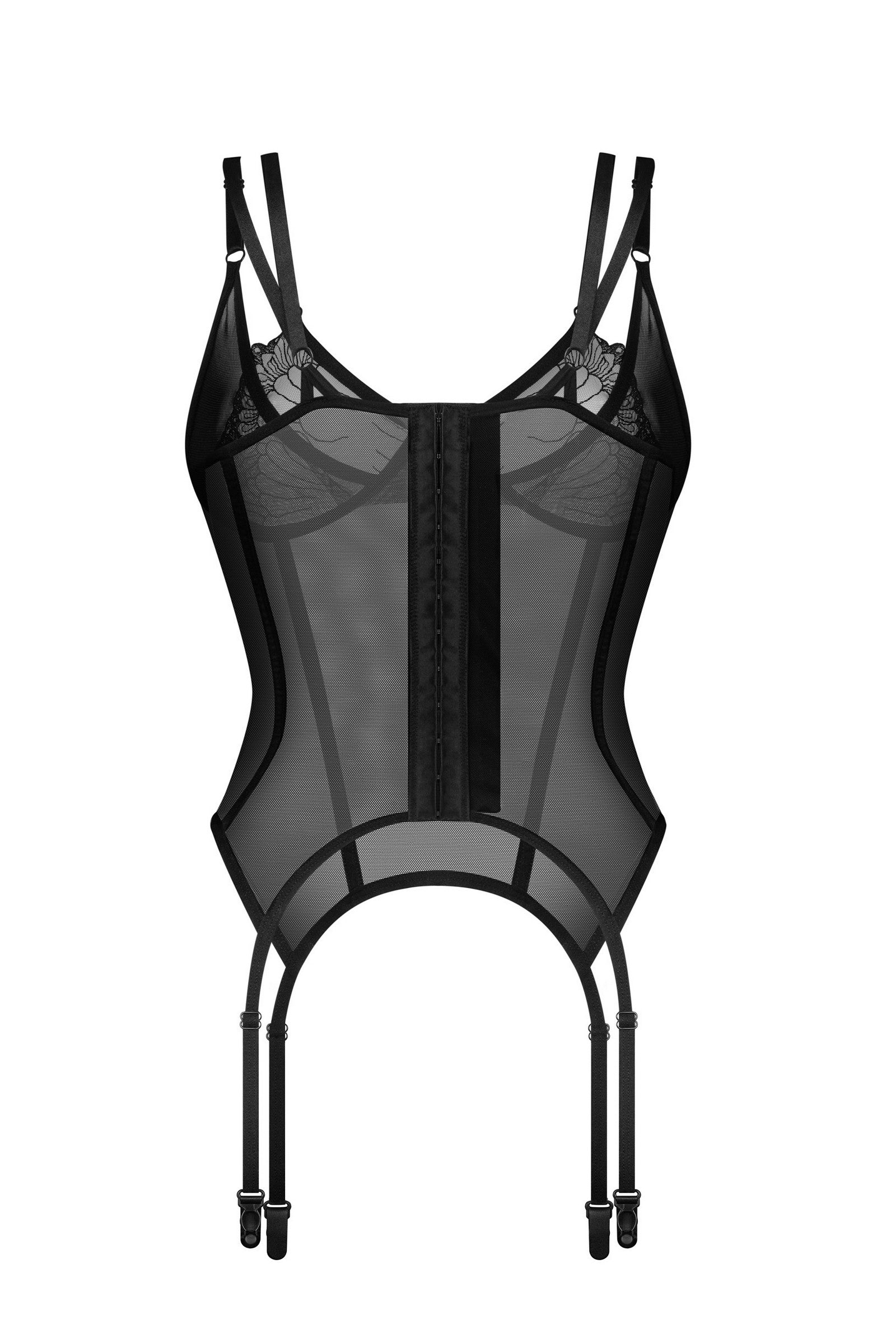 Корсет из микросетки Arrowel black