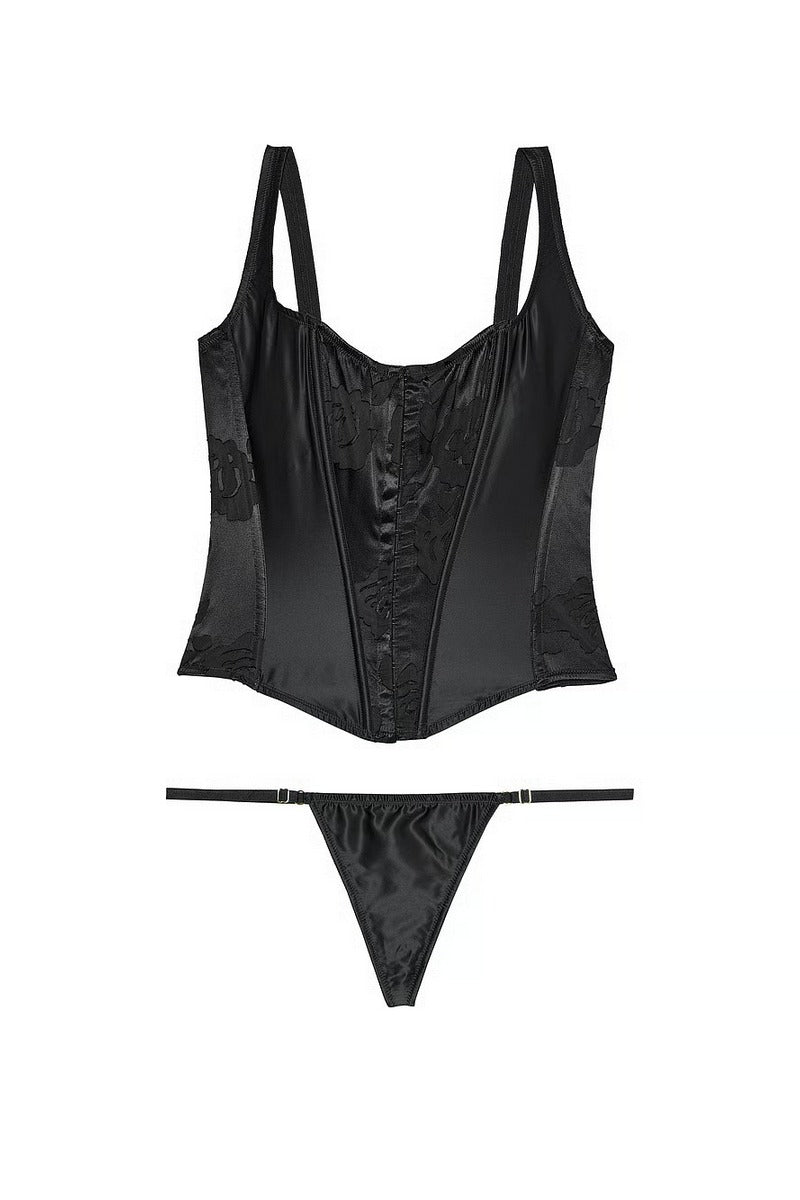 Атласний комплект 415419974 black