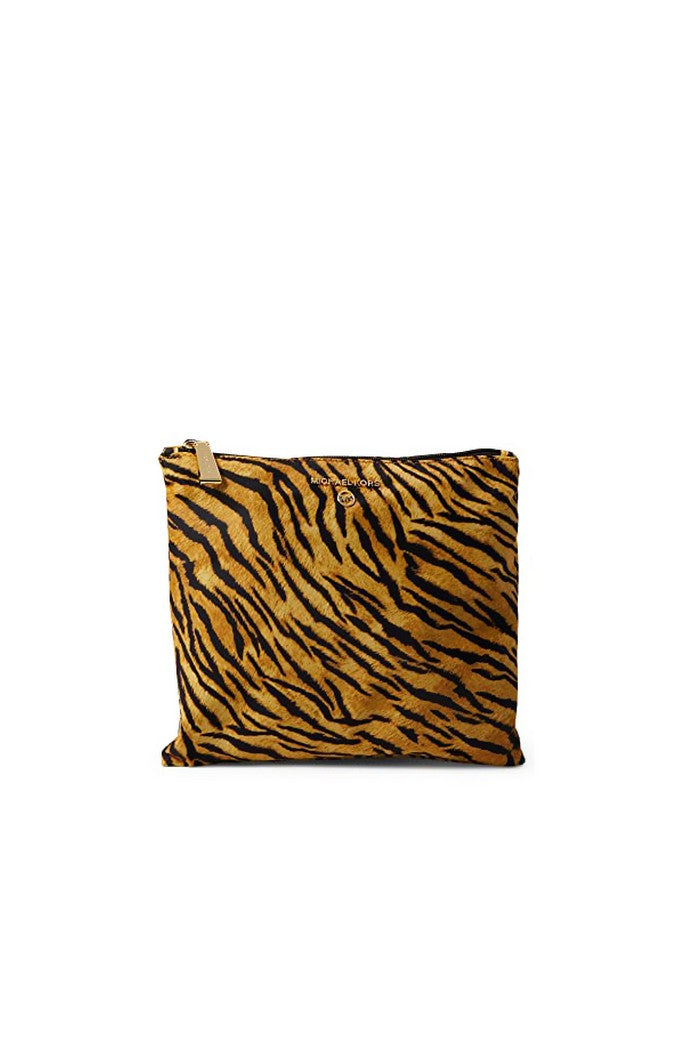 Косметичка з принтом 174716377 black/gold Michael Kors