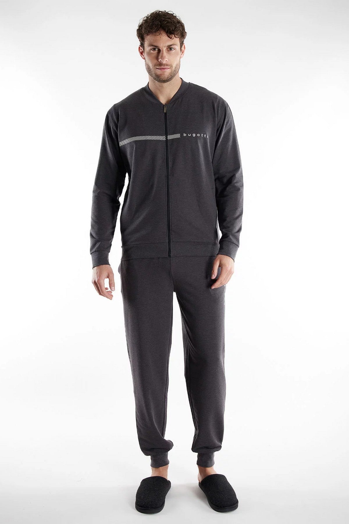 Мужской костюм для дома 54077 831 grey