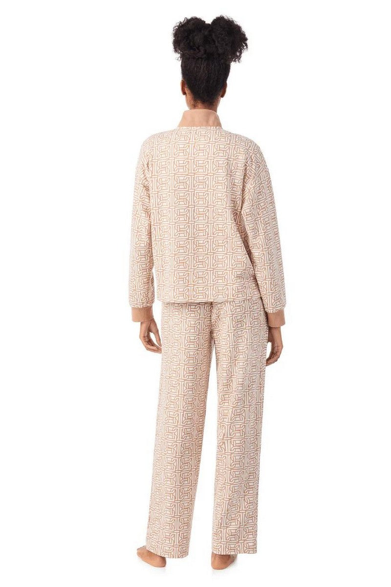 Трикотажний костюм YI90018 252 oatmeal