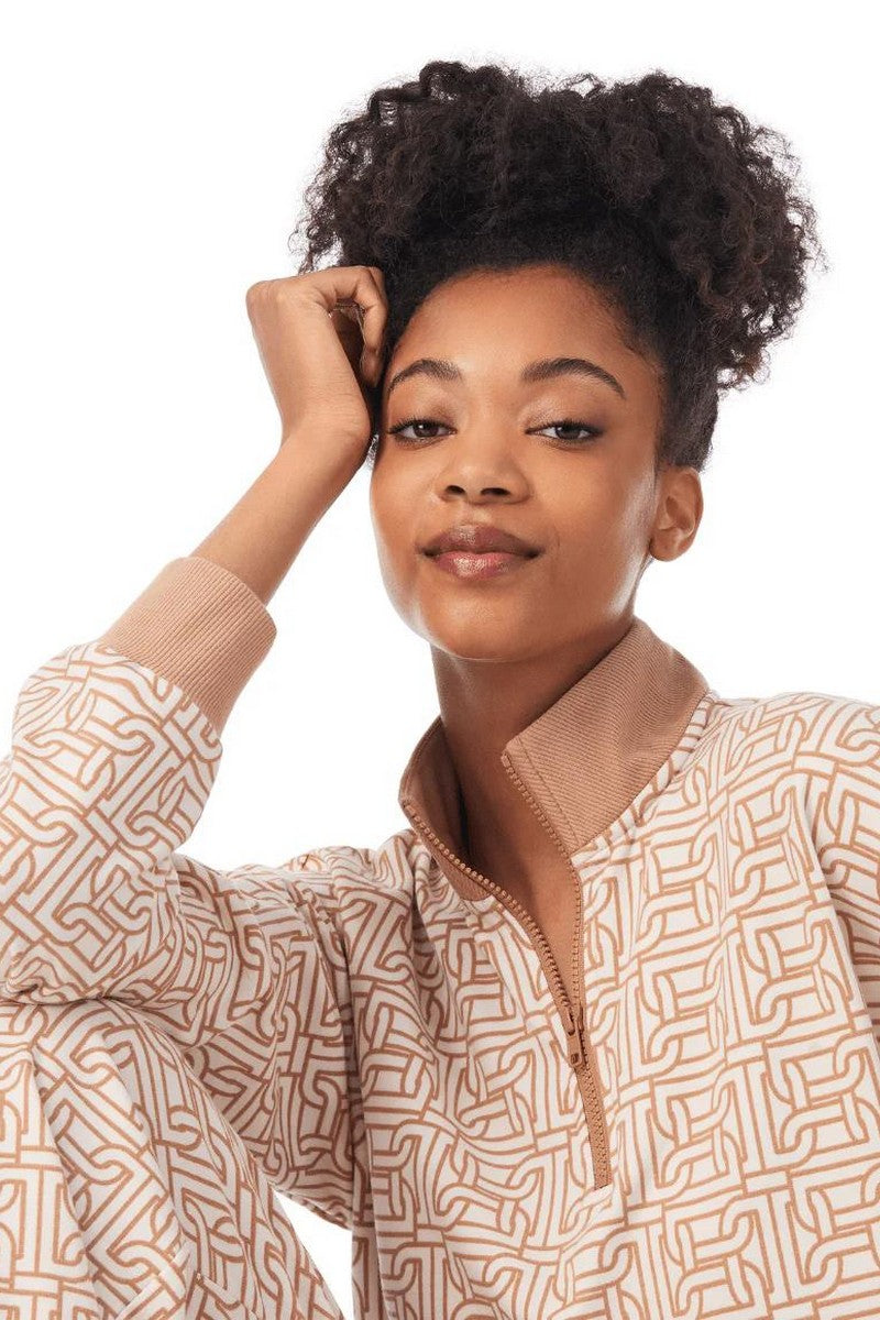 Трикотажный костюм YI90018 252 oatmeal