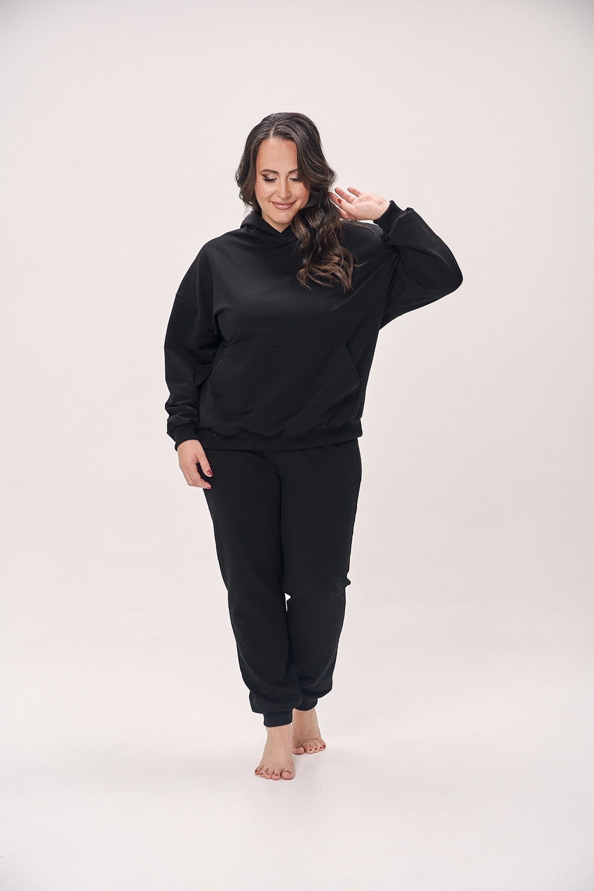 Трикотажный костюм 1615 black