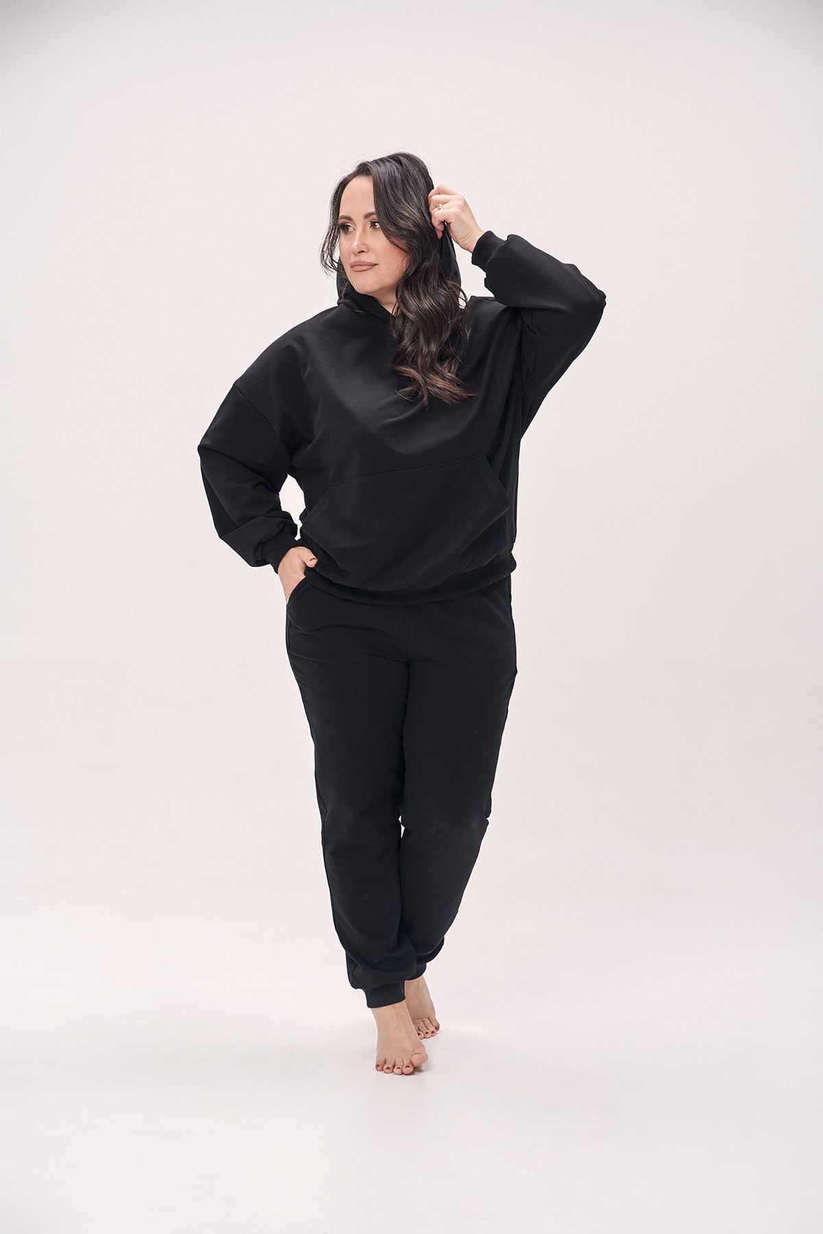 Трикотажный костюм 1615 black