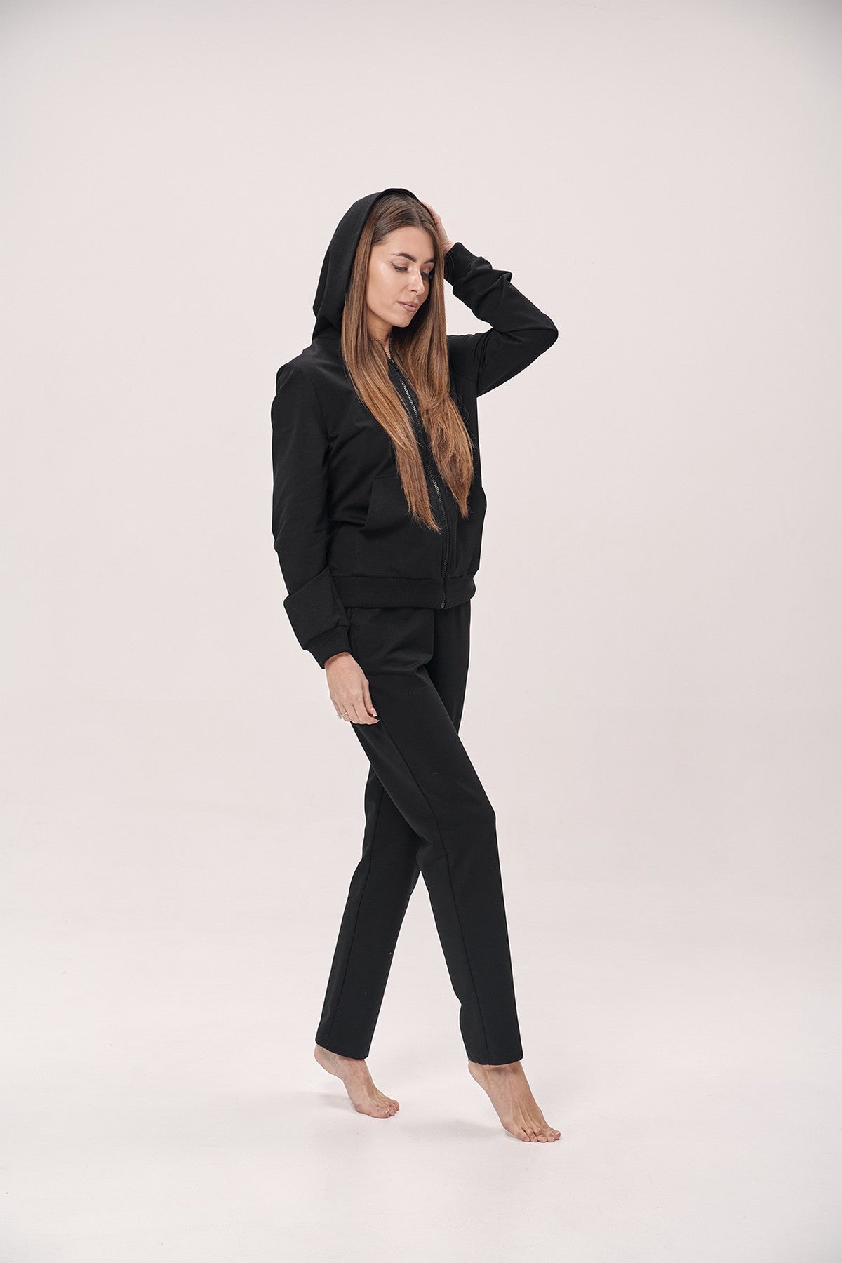 Трикотажный костюм 1616 black