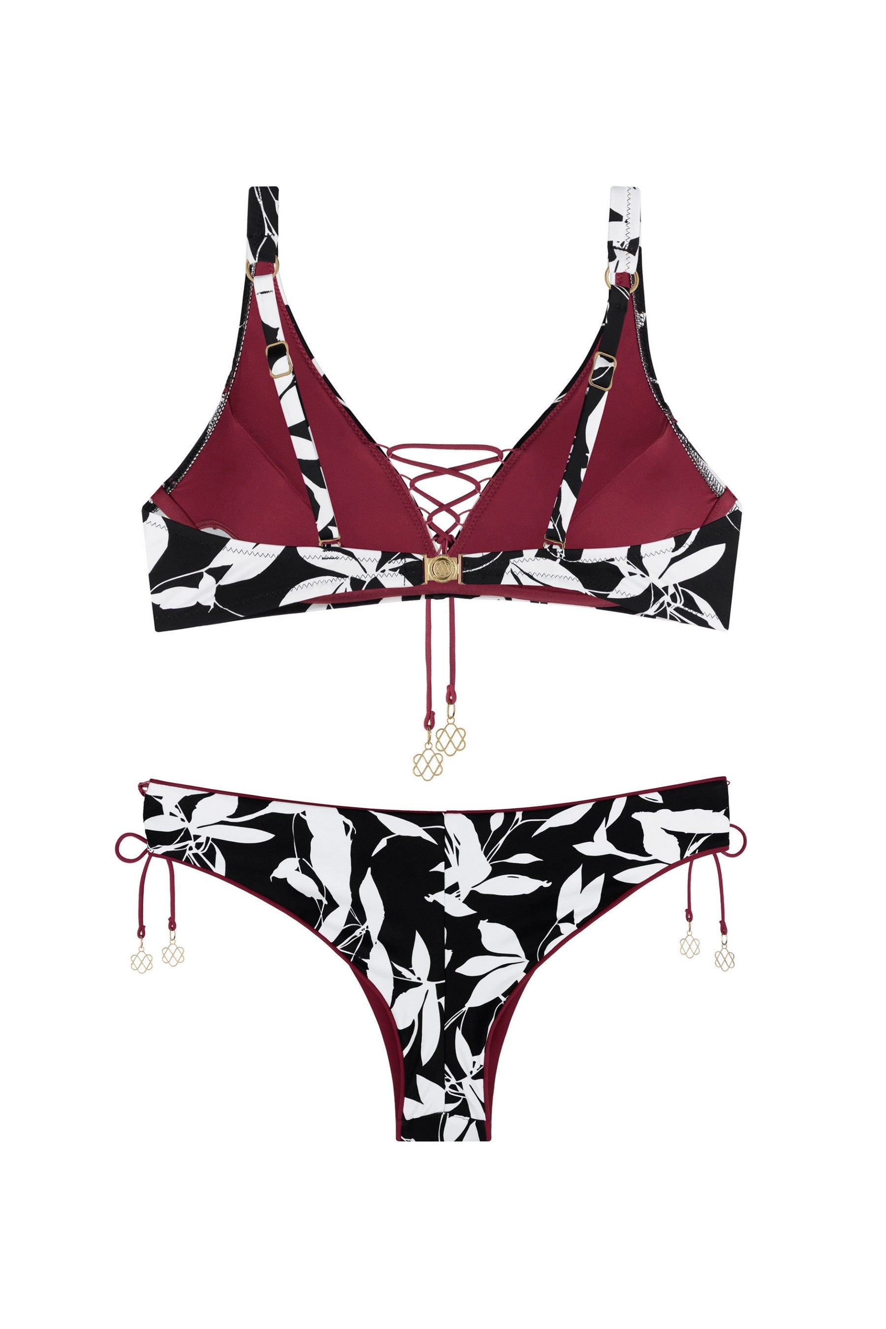 Раздельный купальник 952-044/952-222 996/18 black