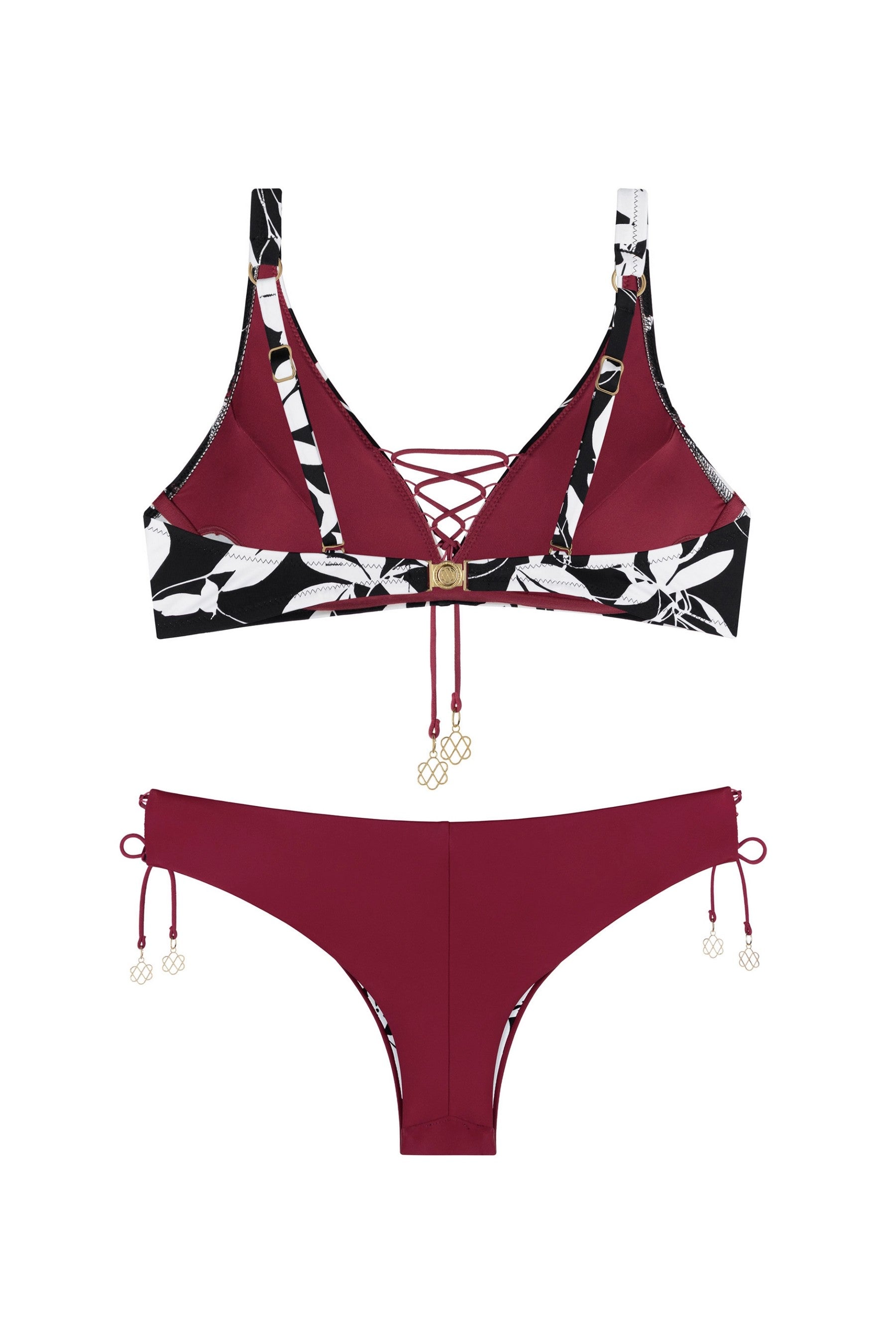 Раздельный купальник 952-044/952-222 996/18 black