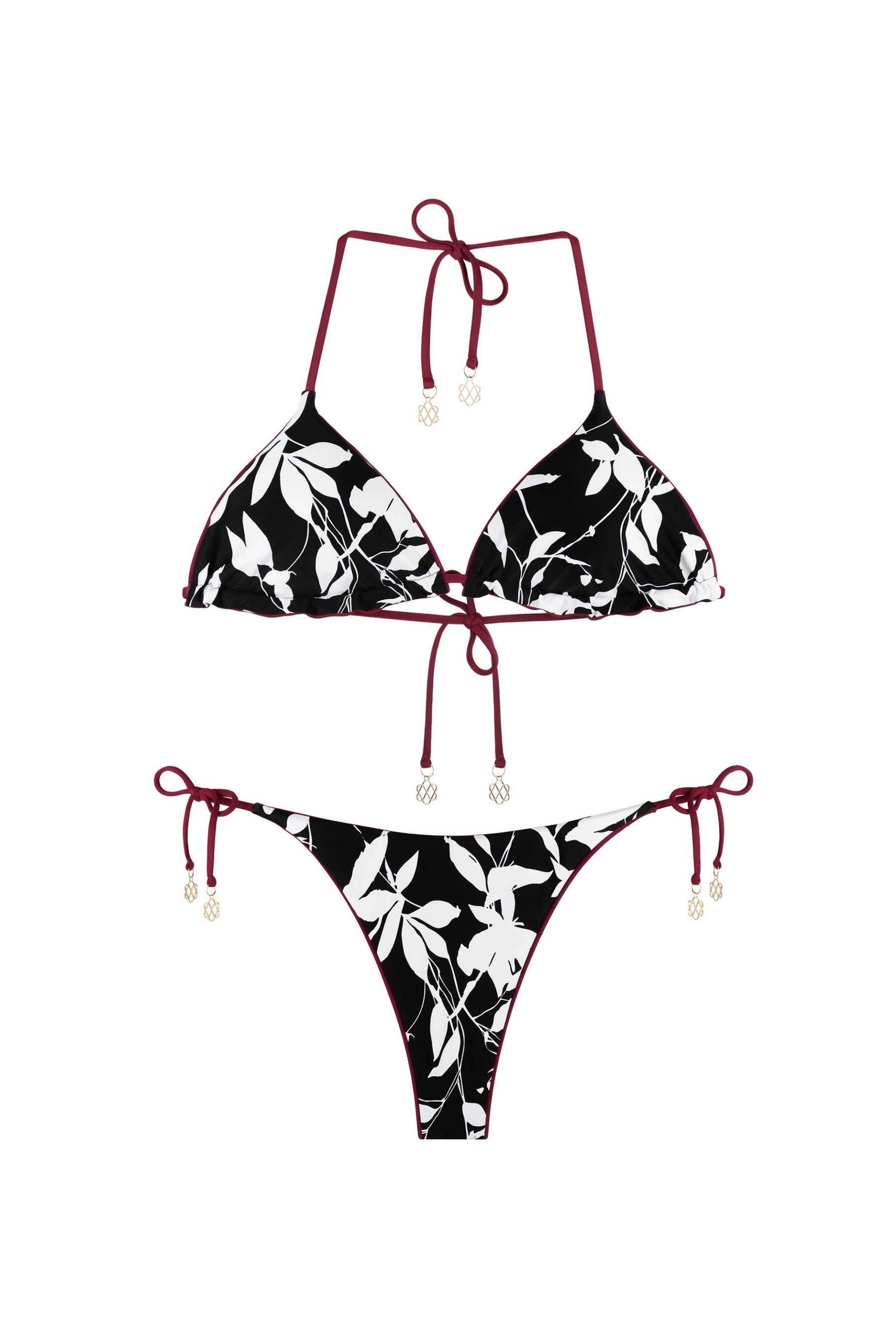 Раздельный купальник бикини 952-050/952-237-1 996/18 black