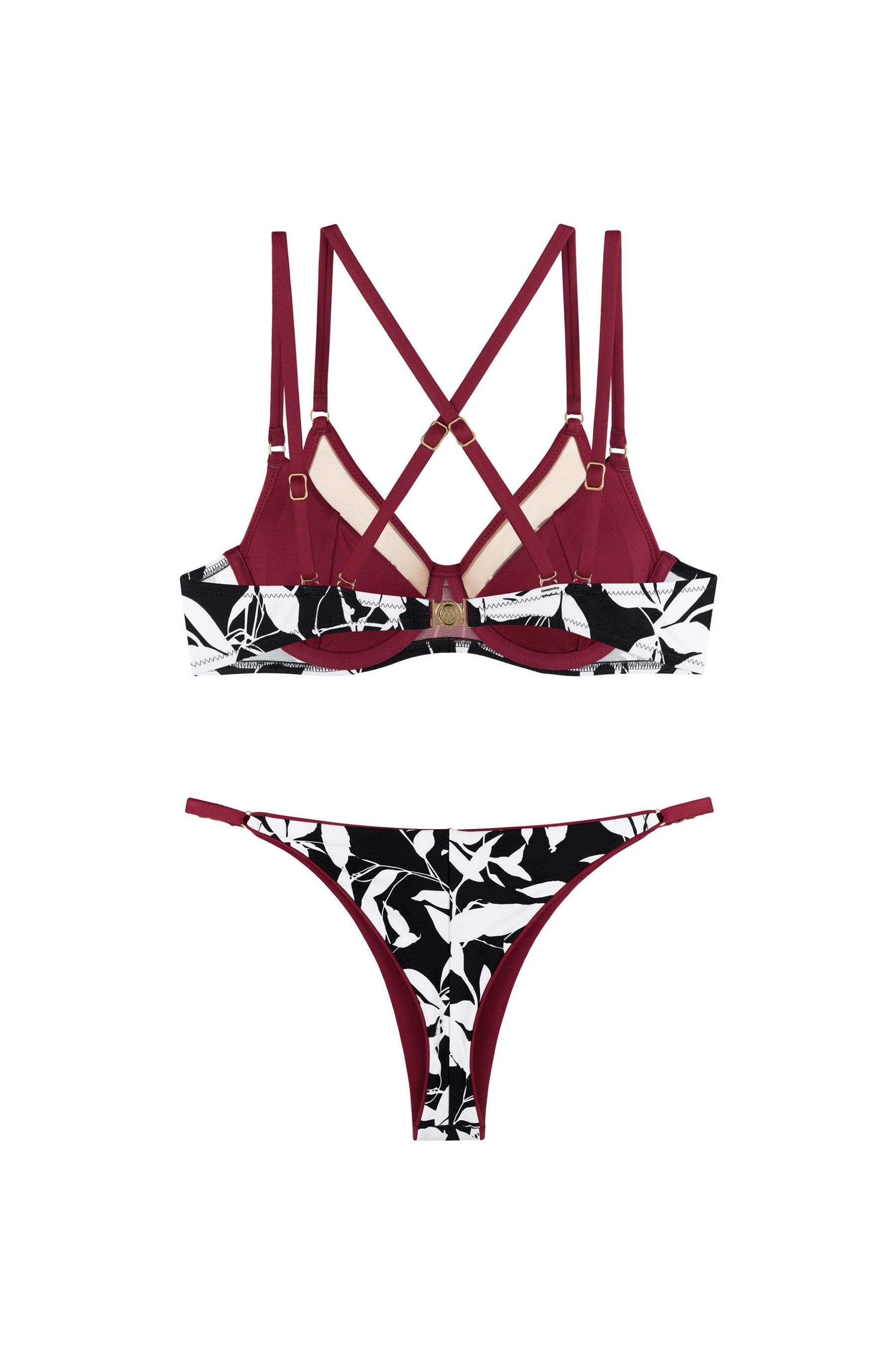 Раздельный купальник бикини 952-057/952-227 996/18 black