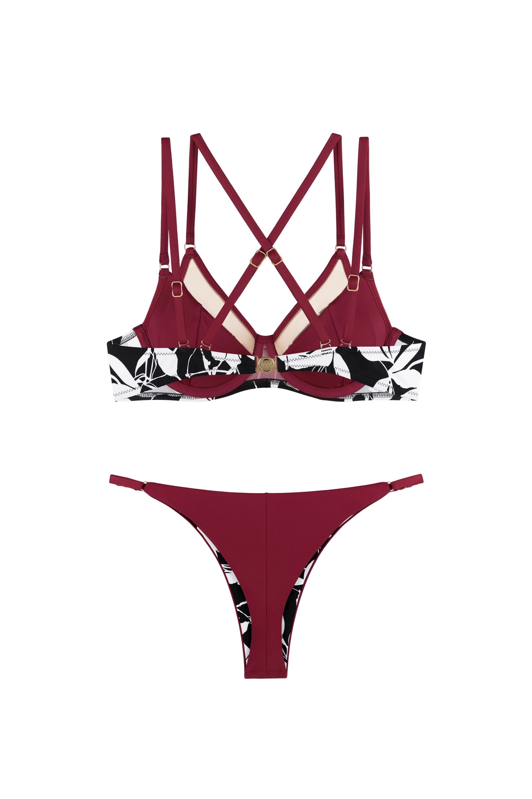 Роздільний купальник бікіні 952-057/952-227 996/18 black