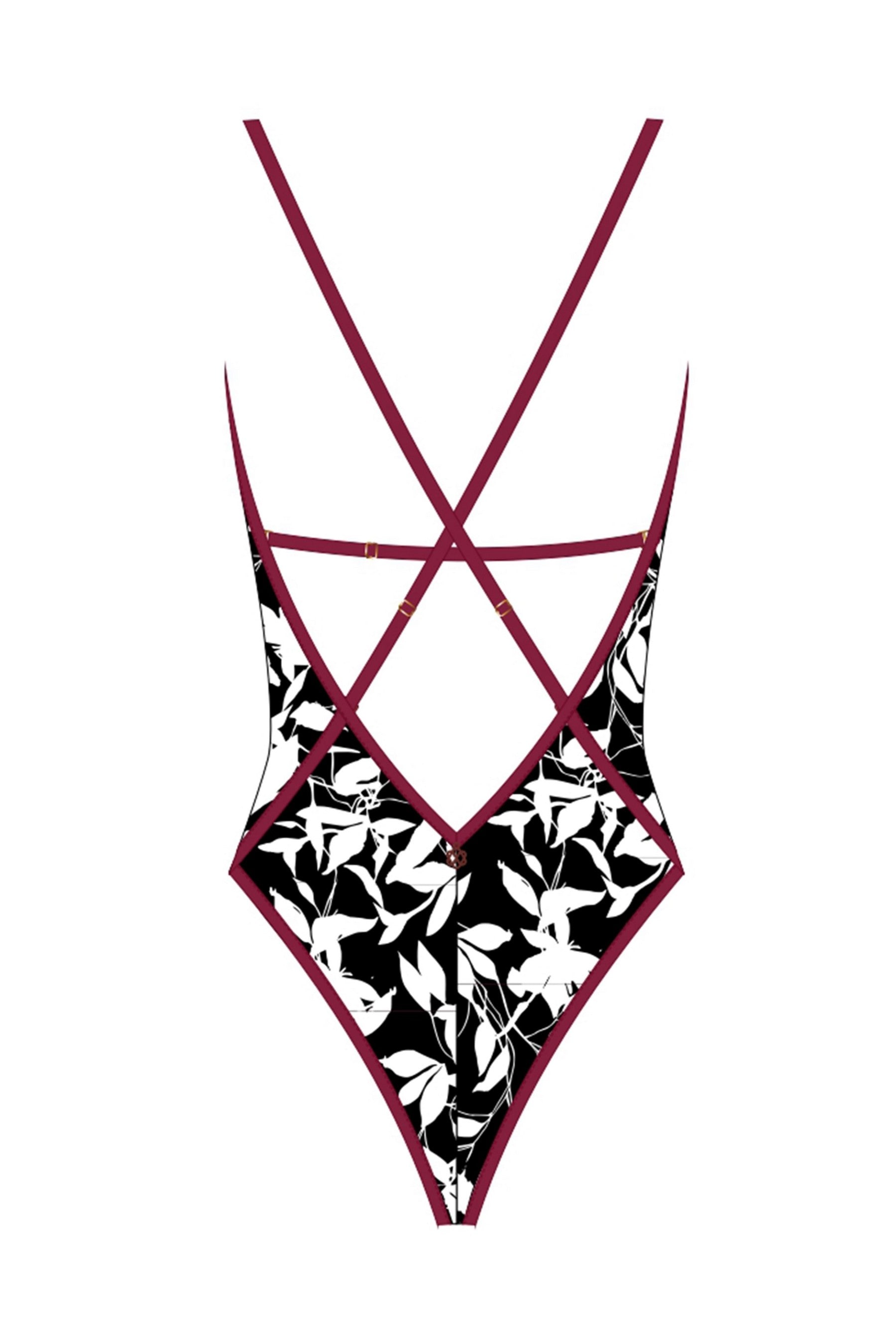 Сдельный купальник 952-148 996/18 black