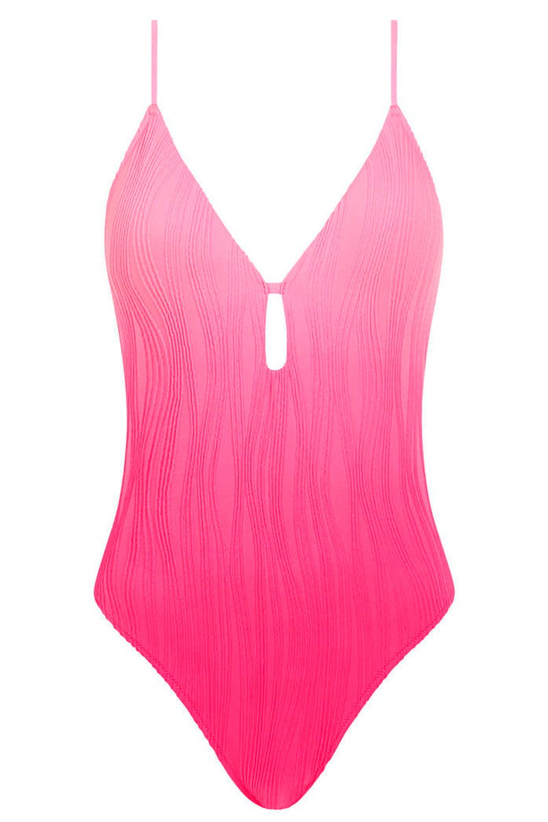 Суцільний купальник 12VUA Pulp pink tie&dye Chantelle