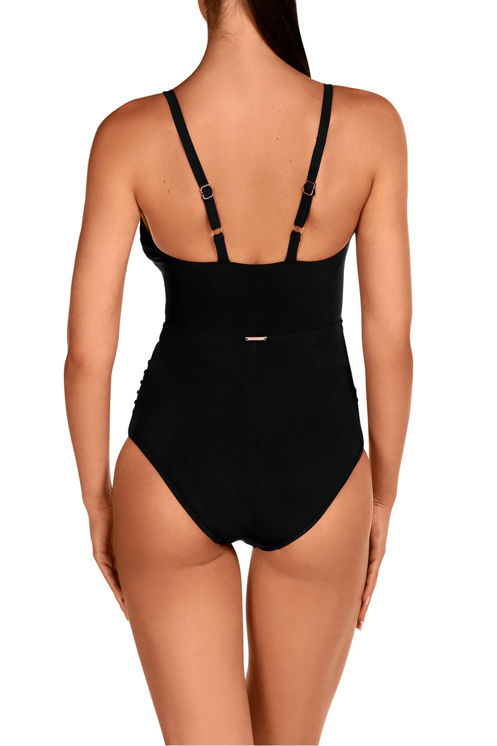 Суцільний купальник 1687 black