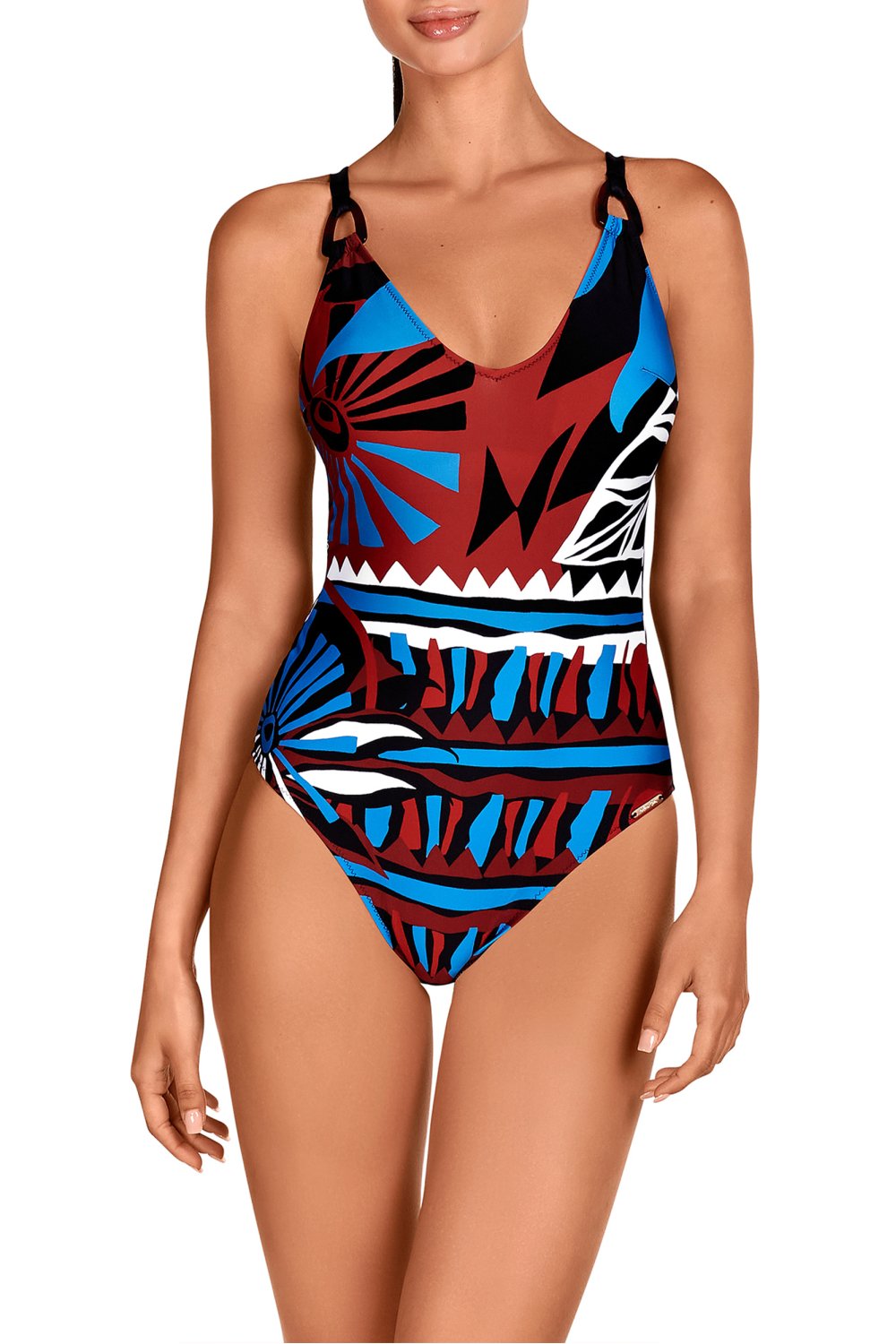 Суцільний купальник з корекцією 1695 multi