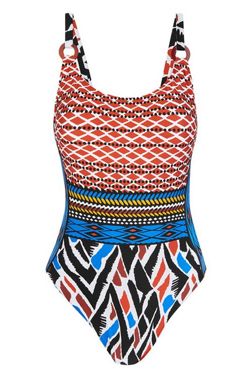 Сдельный купальник с коррекцией 1702 multi