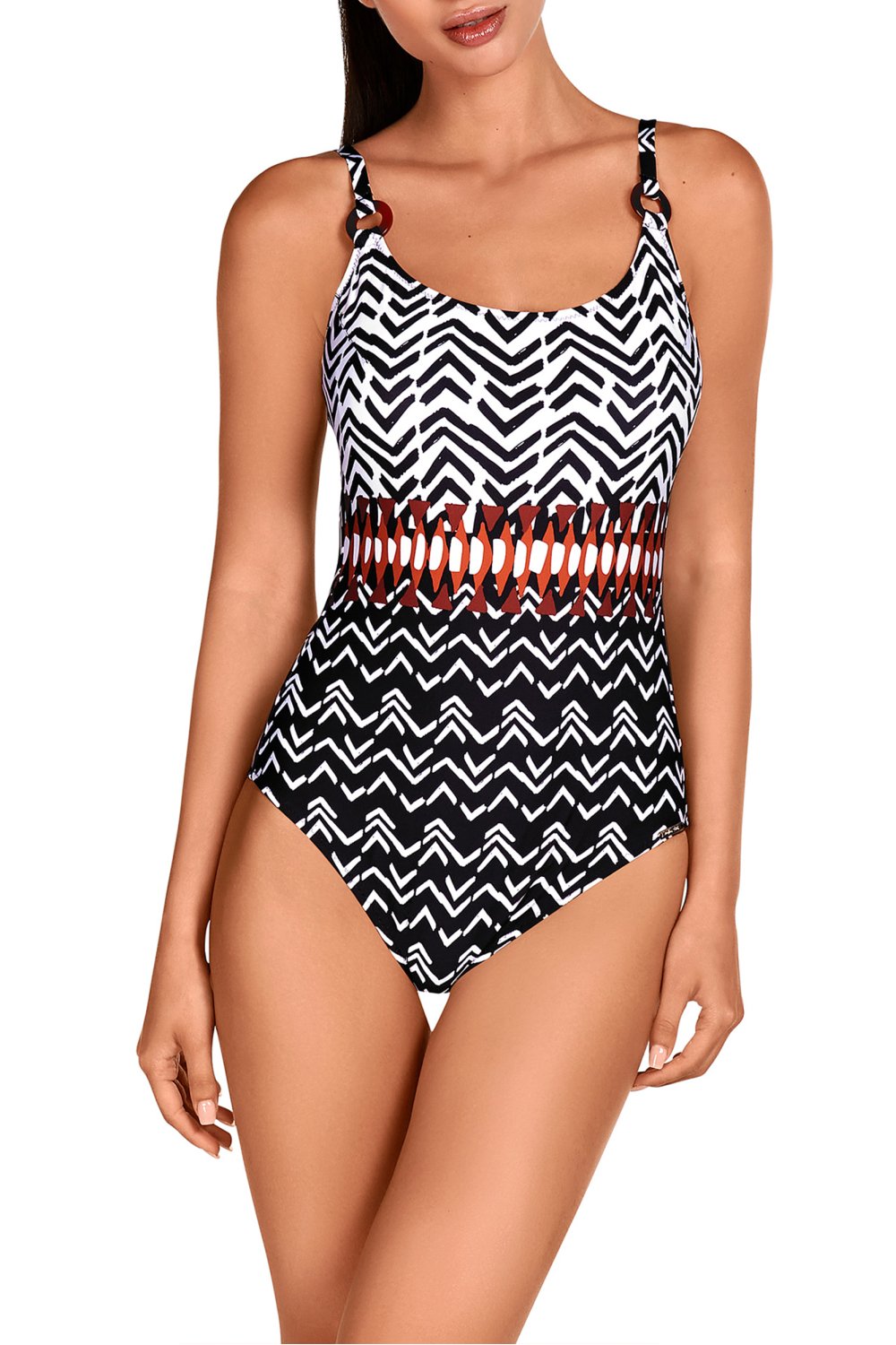 Суцільний купальник з корекцією 1716 multi