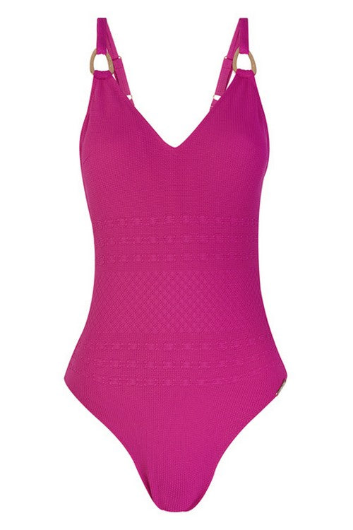 Сдельный купальник с коррекцией 1757 fuchsia