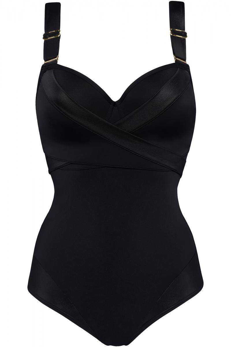 Сдельный купальник 19604 Cache Coeur black
