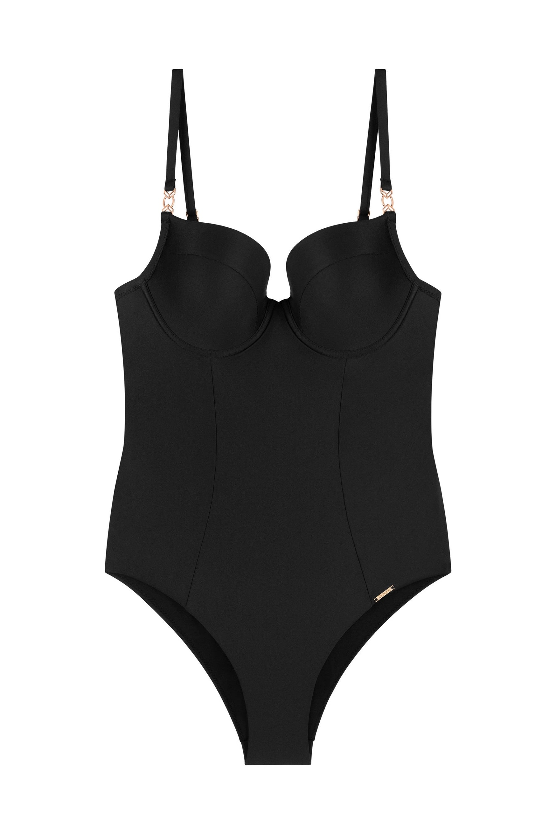 Сдельный купальник майо 499-111/01 black