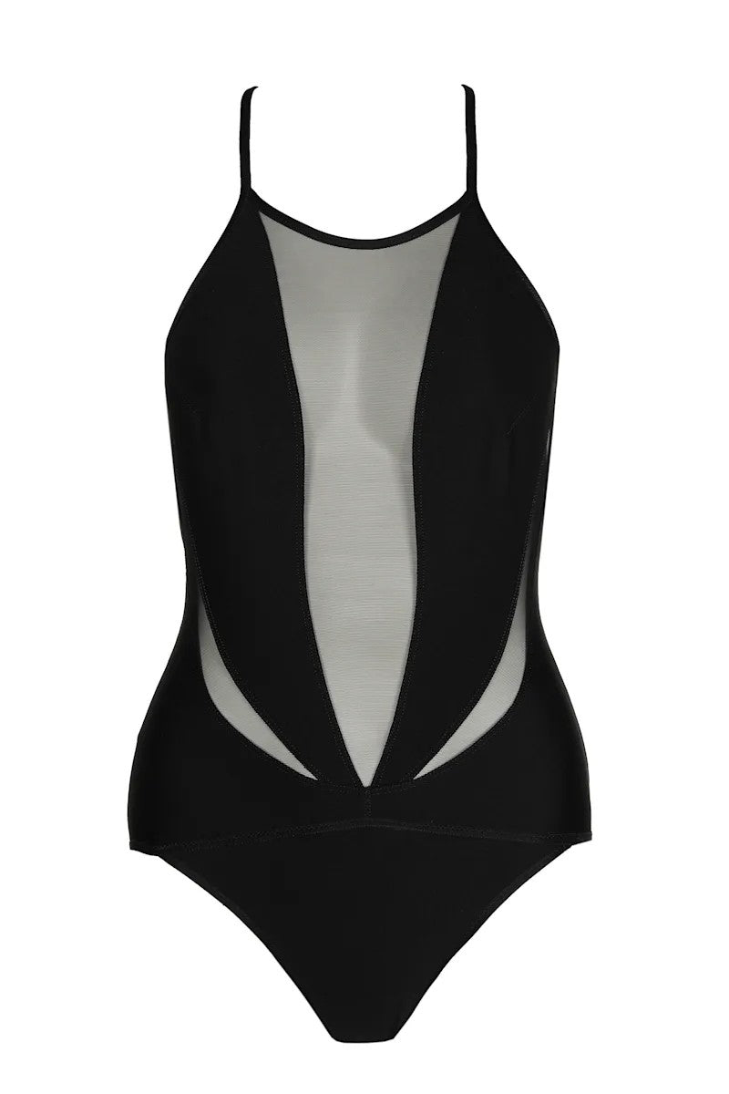 Купальник з мікросіткою 3601735 Rojas black Sarda