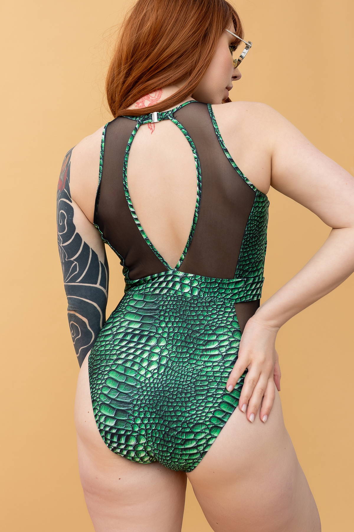 Сдельный купальник Jungle Skin KS8-P150