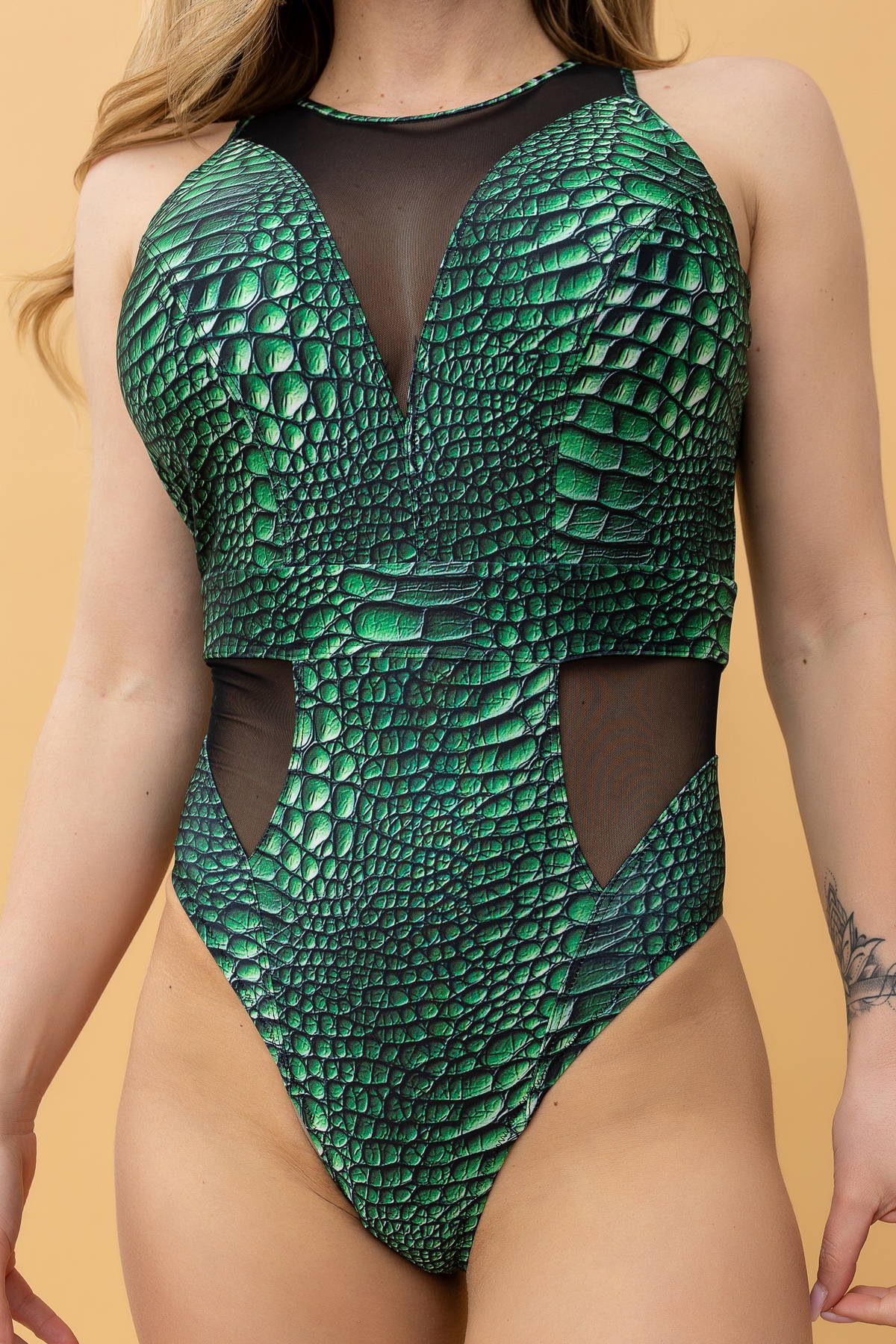 Суцільний купальник Jungle Skin KS8-P150