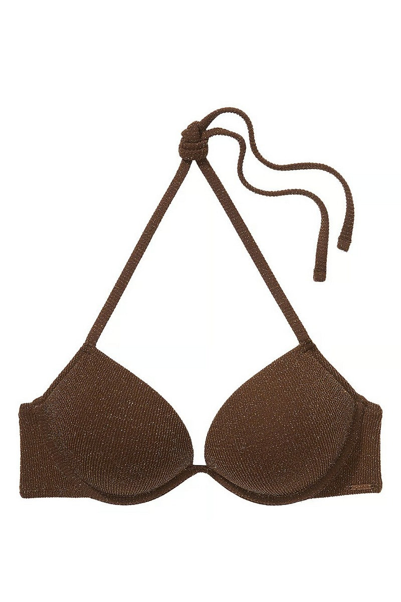 Купальник бикини с шиммером 11717473 chocolate