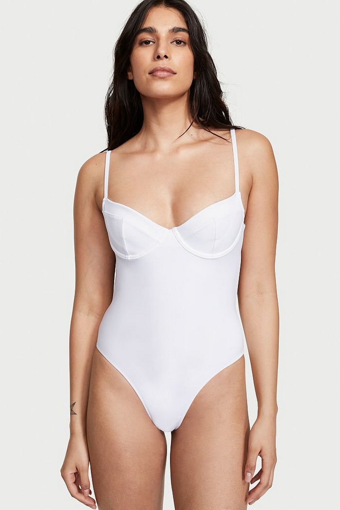 Суцільний купальник майо 158283547