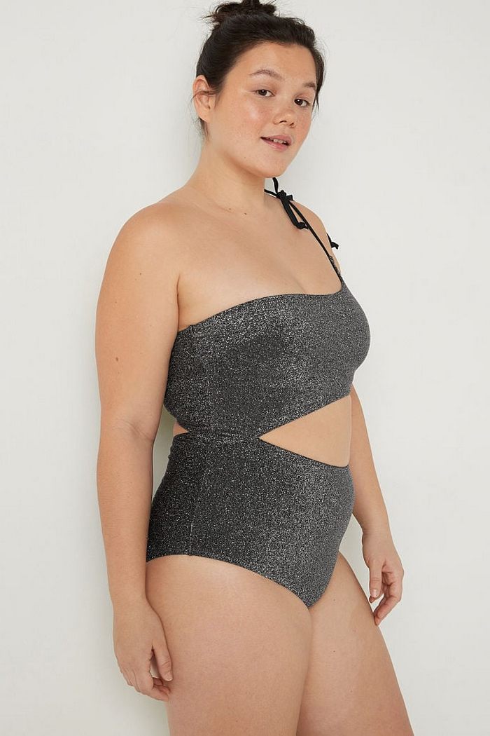 Купальник монокини на одно плечо 332931419