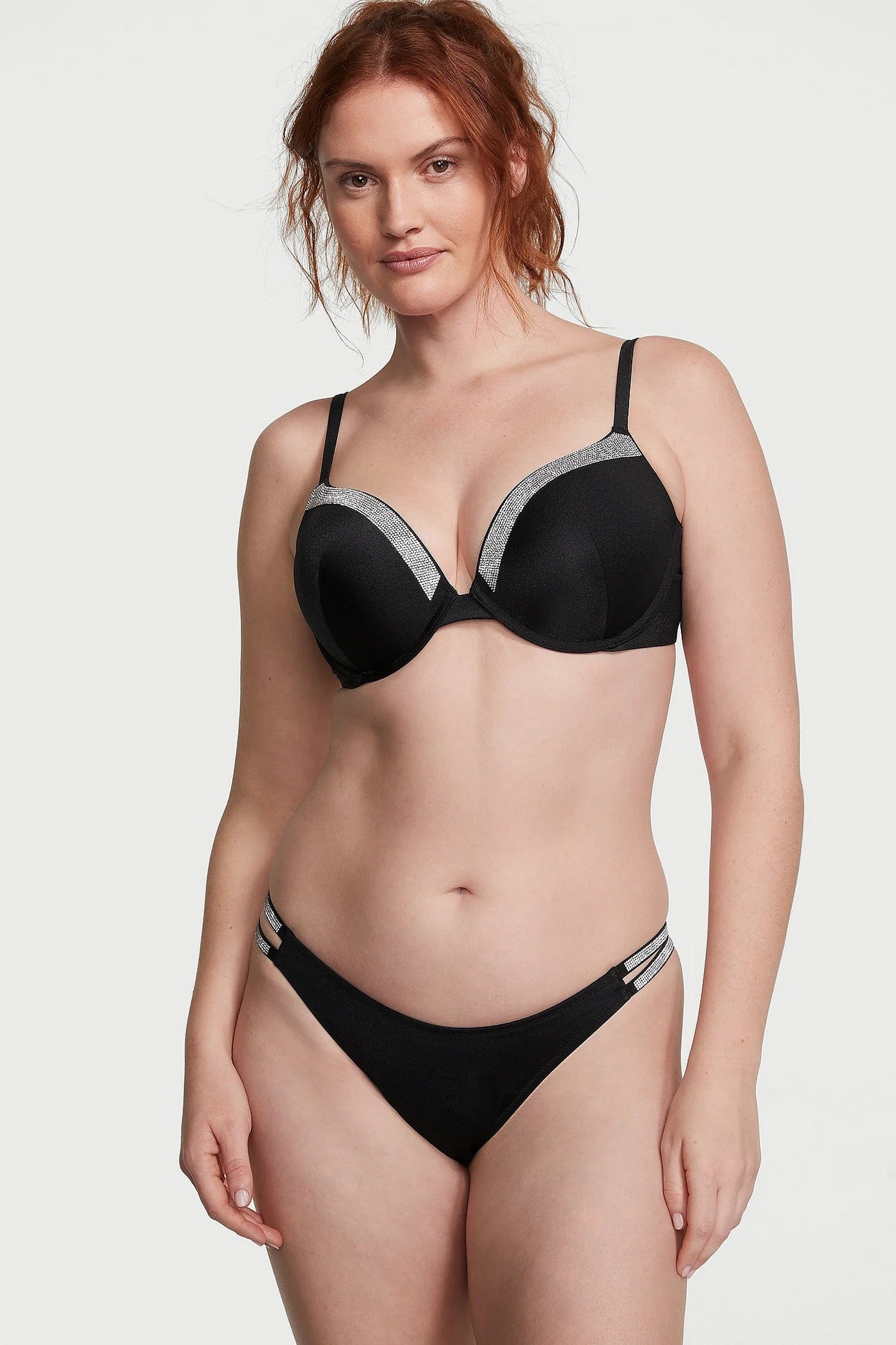 Роздільний купальник пуш-ап 501738855 black