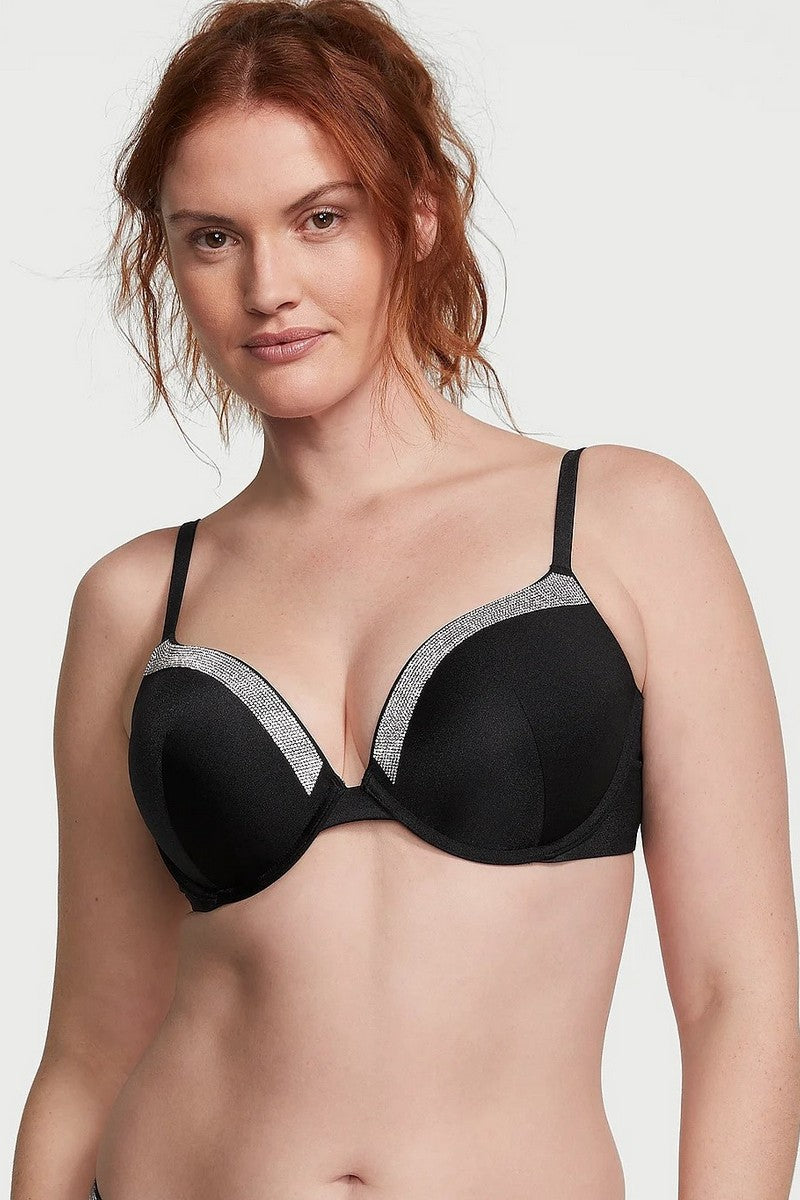 Раздельный купальник со стразами 537934868 black